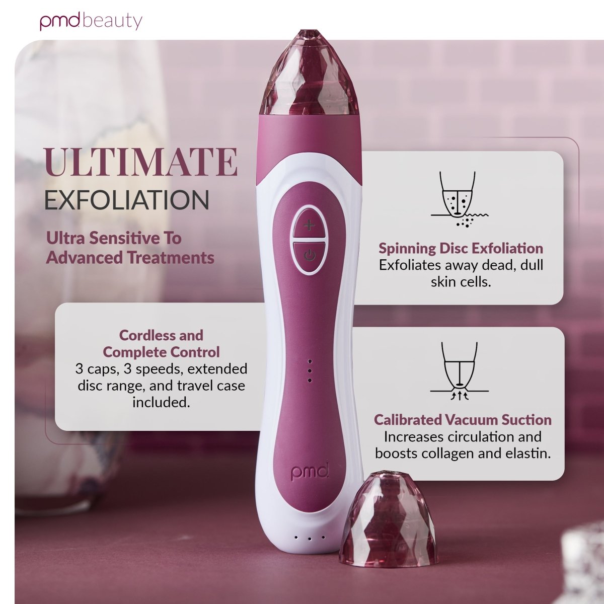 Sistema de cuidado de la piel en casa Personal Microderm Elite Pro