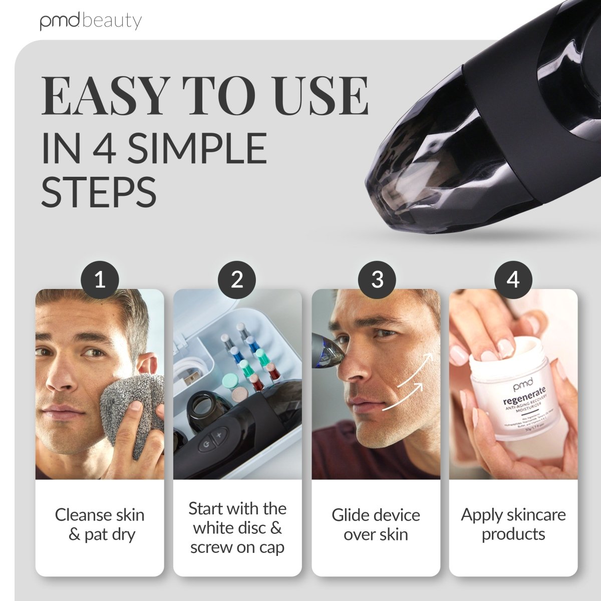 Sistema de cuidado de la piel en casa Personal Microderm Elite Pro