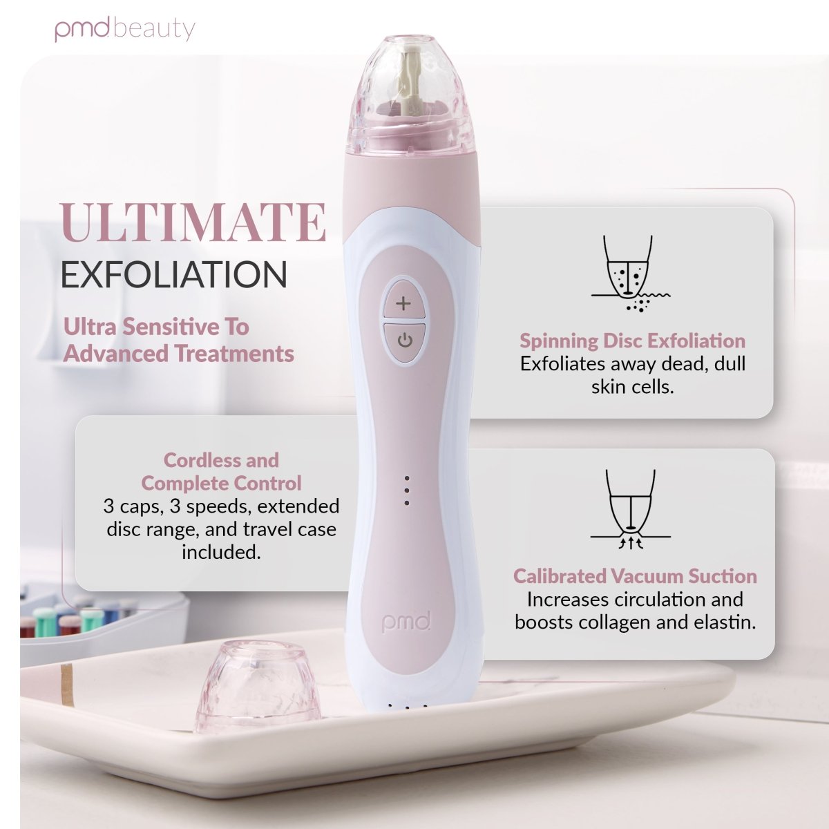 Sistema de cuidado de la piel en casa Personal Microderm Elite Pro