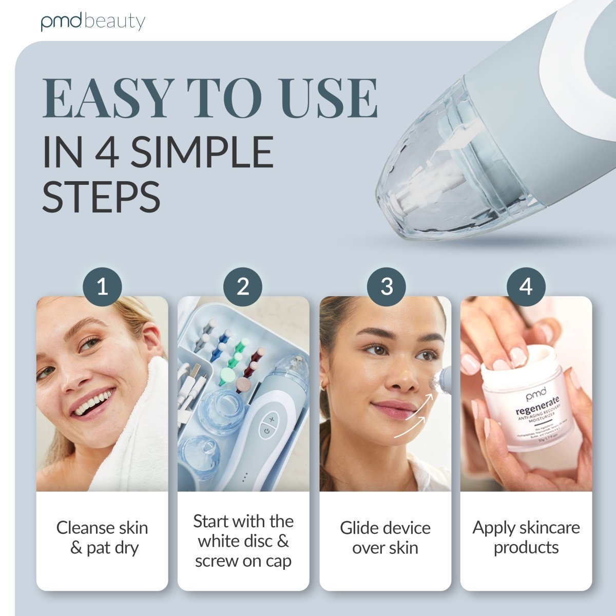 Sistema de cuidado de la piel en casa Personal Microderm Elite Pro