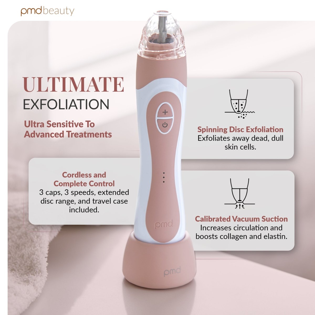 Sistema de cuidado de la piel en casa Personal Microderm Elite Pro