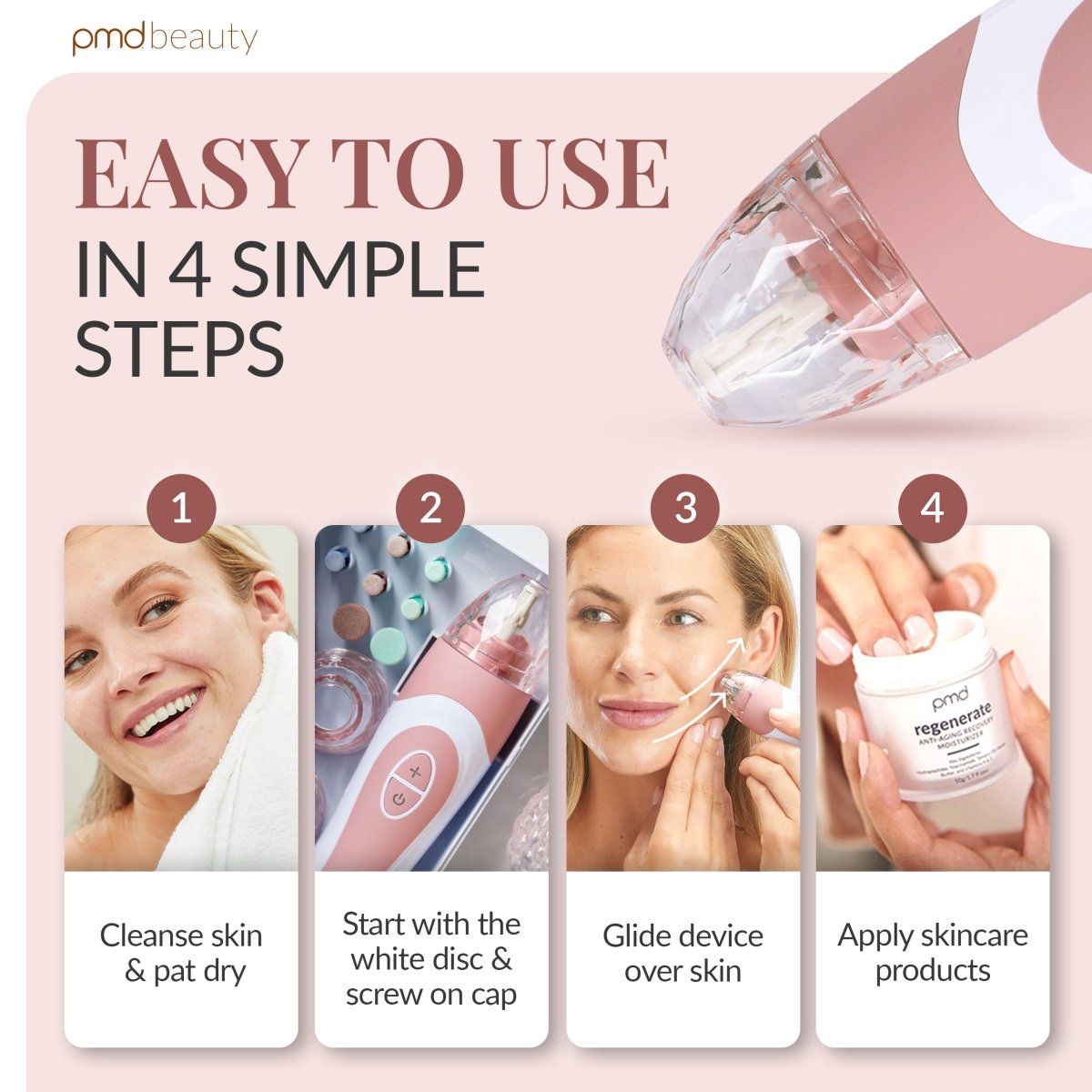 Sistema de cuidado de la piel en casa Personal Microderm Elite Pro