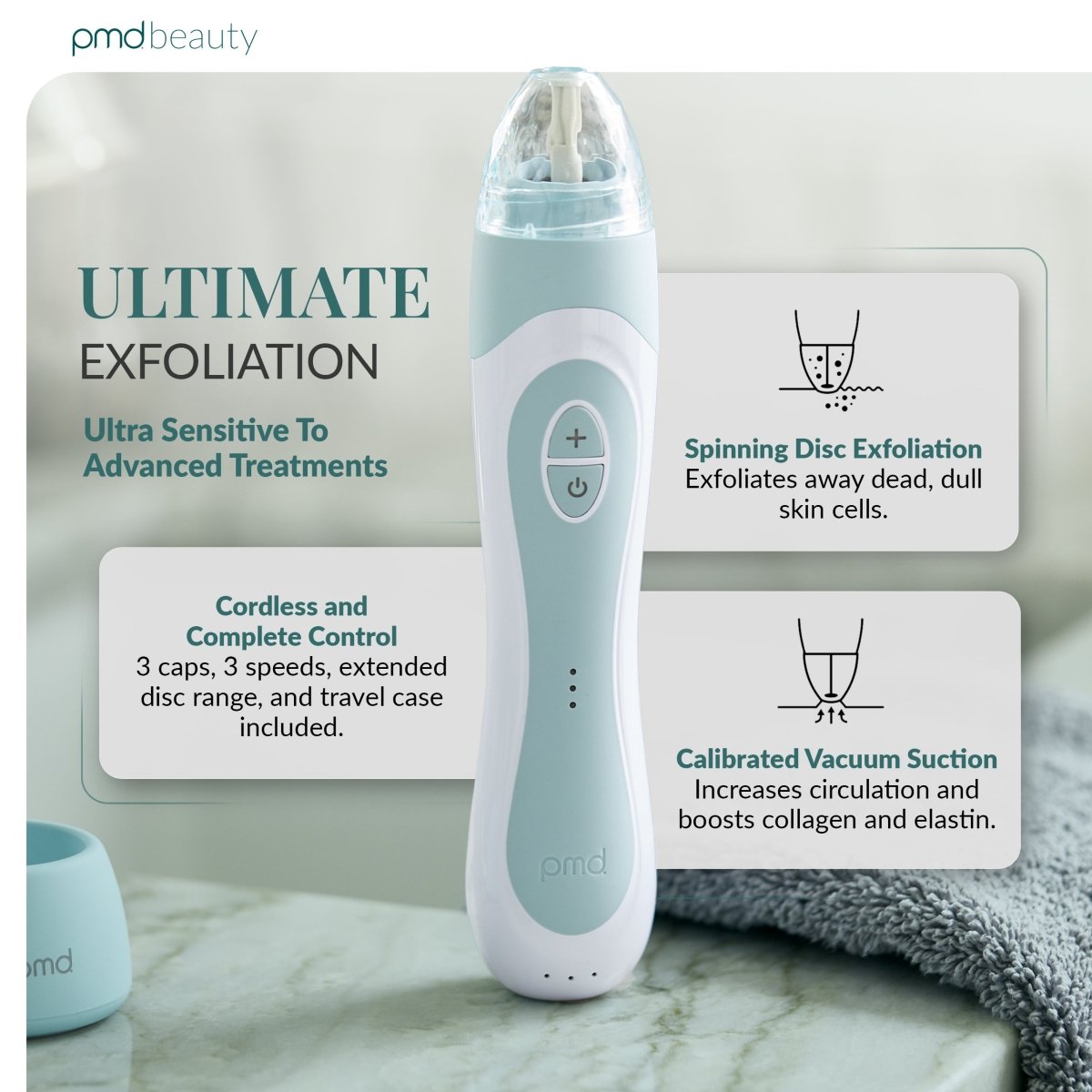 Sistema de cuidado de la piel en casa Personal Microderm Elite Pro