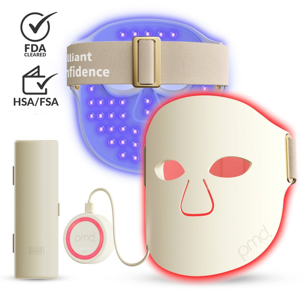 Mascarilla de terapia de luz LED PMD