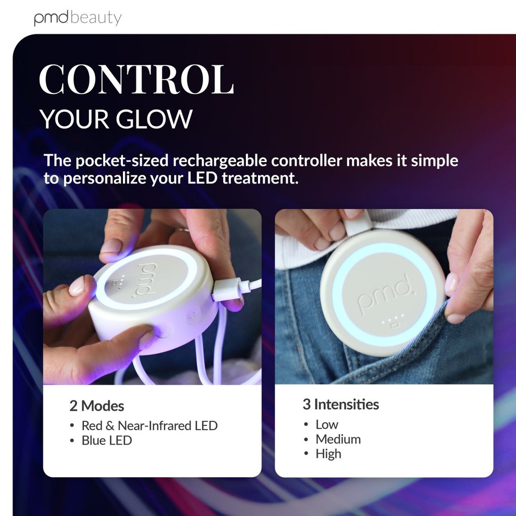Mascarilla de terapia de luz LED PMD