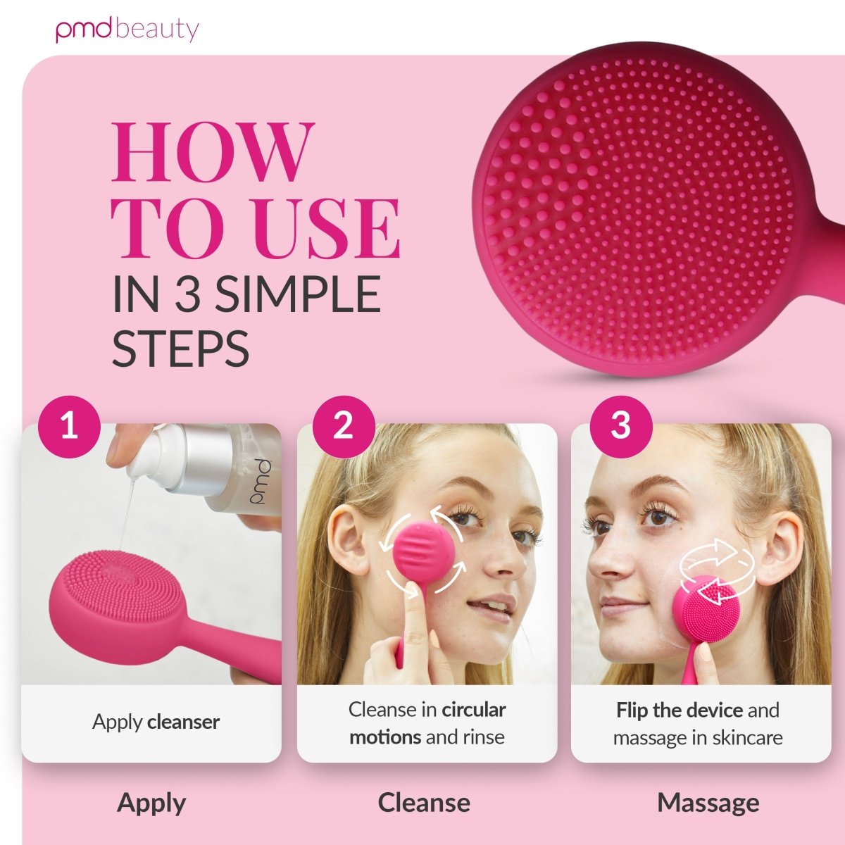 Diva - Dispositivo de limpieza facial PMD Clean