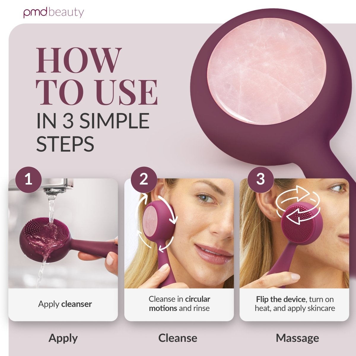 Dispositivo de limpieza facial PMD Clean Pro RQ