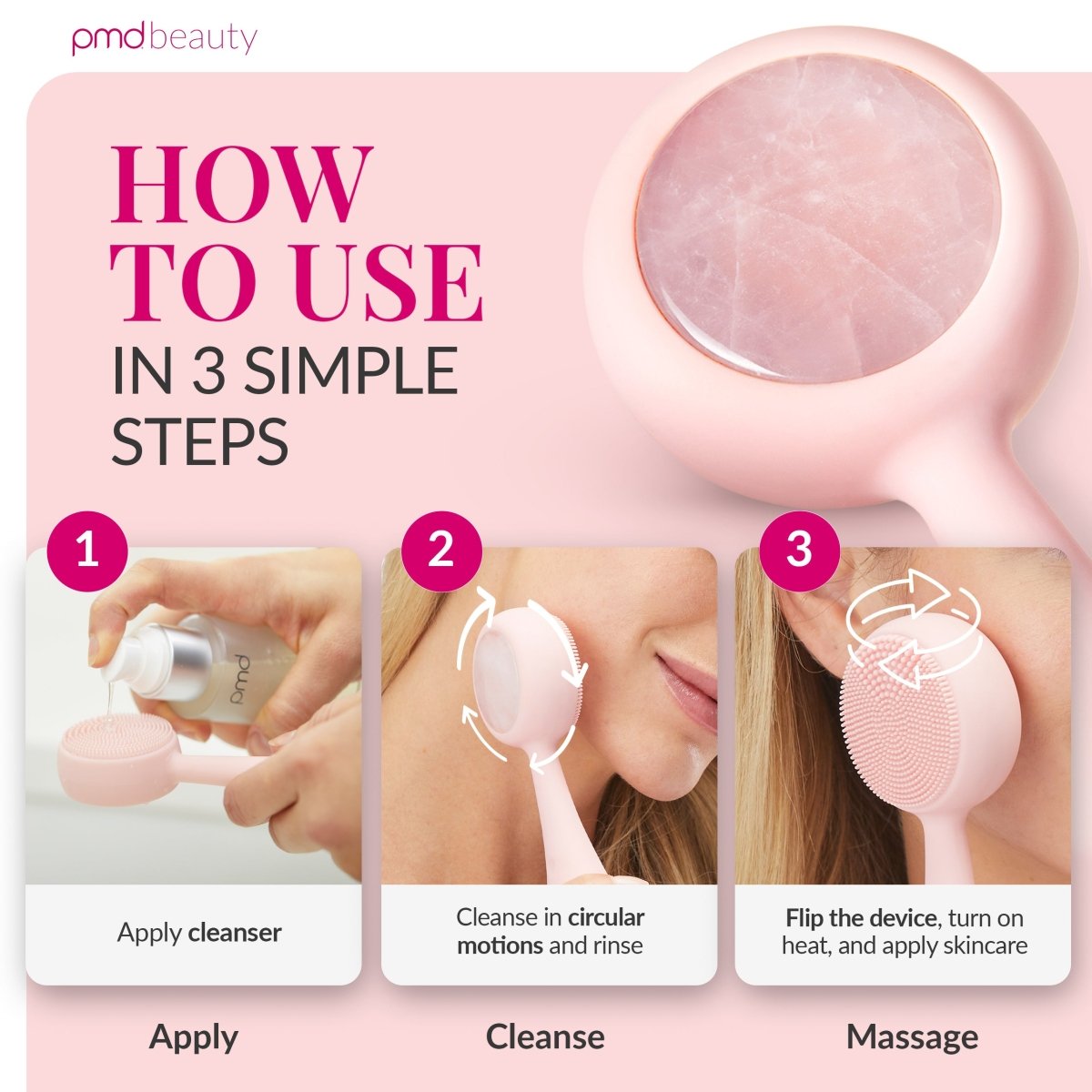 Dispositivo de limpieza facial PMD Clean Pro RQ
