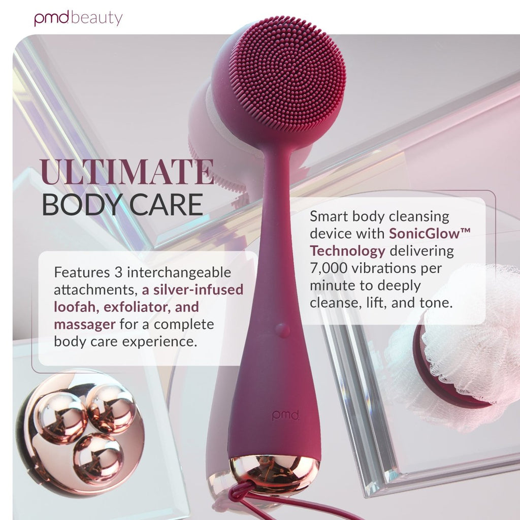 Dispositivo avanzado de limpieza y exfoliación corporal PMD Clean Body