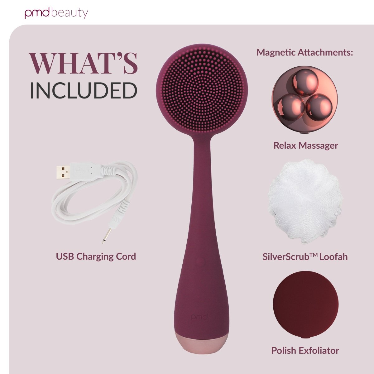 Dispositivo avanzado de limpieza y exfoliación corporal PMD Clean Body