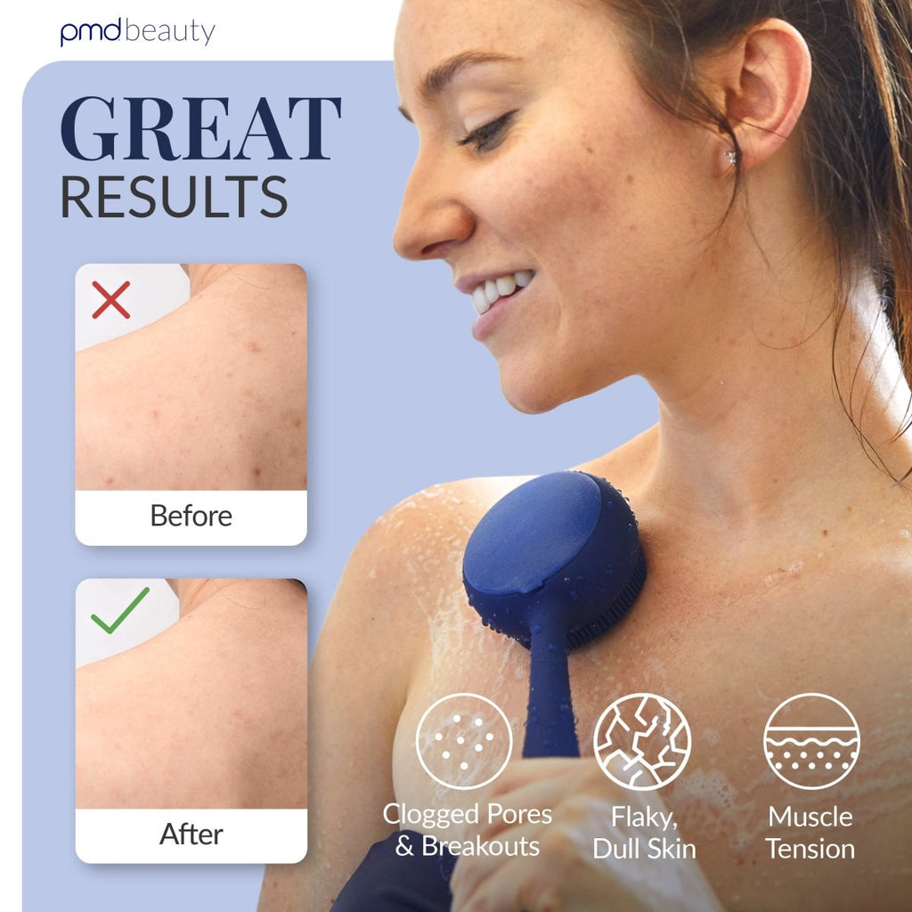 Dispositivo avanzado de limpieza y exfoliación corporal PMD Clean Body