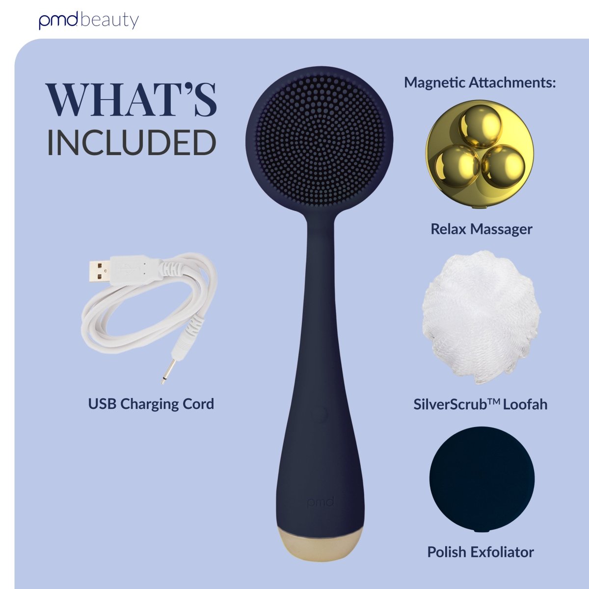 Dispositivo avanzado de limpieza y exfoliación corporal PMD Clean Body