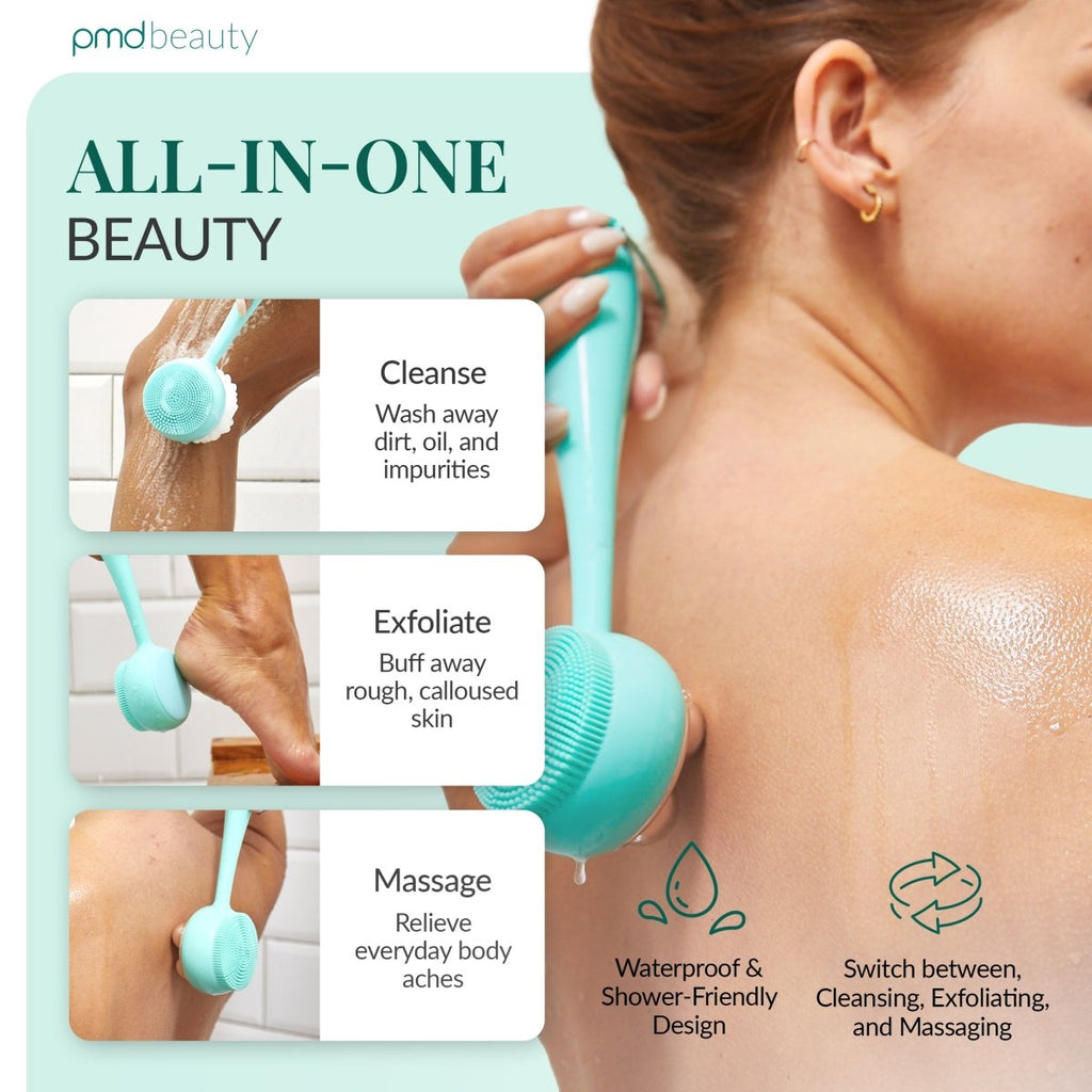 Dispositivo avanzado de limpieza y exfoliación corporal PMD Clean Body