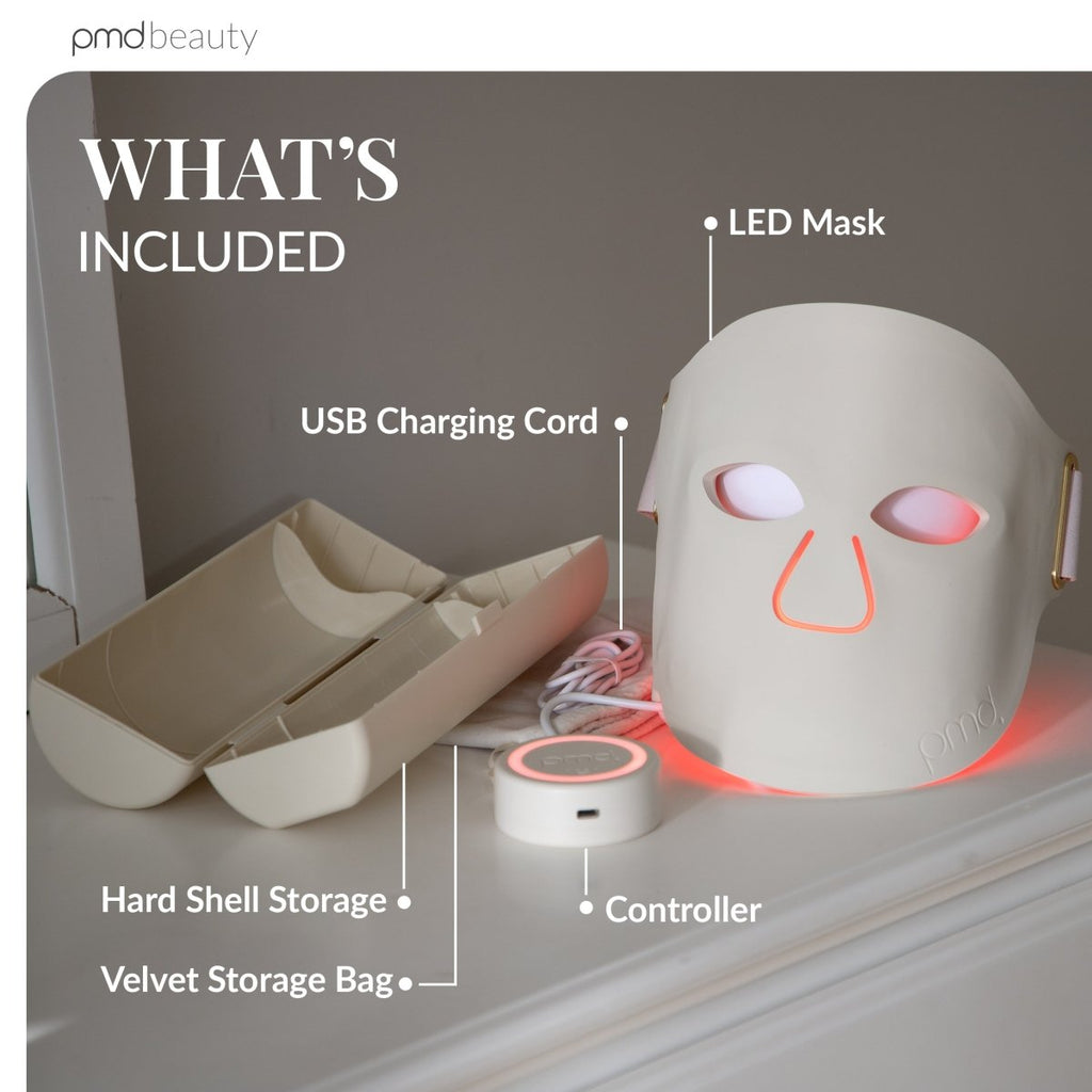 Mascarilla de terapia de luz LED PMD