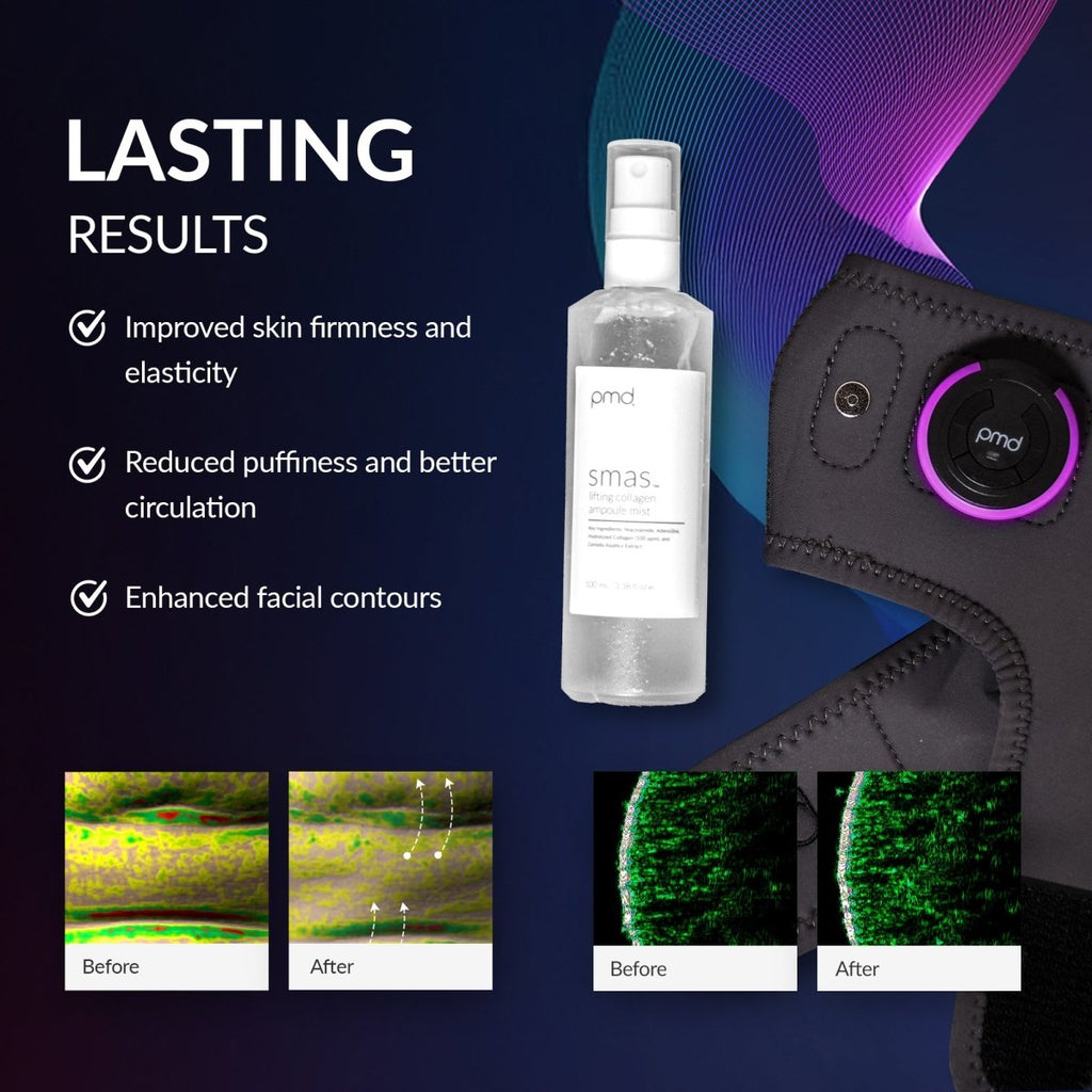 Banda de masaje para lifting facial PMD SMAS