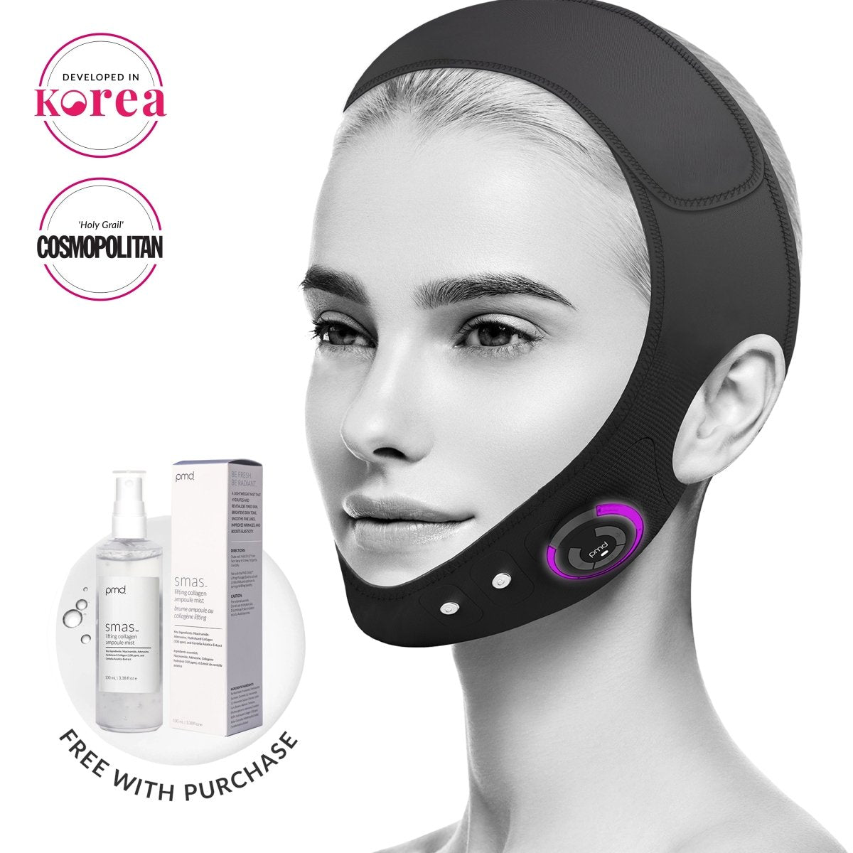Banda de masaje para lifting facial PMD SMAS